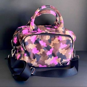 PRADA Pink Camo Borsa Viaggio Camera Bag Purse
